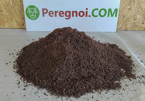 Перегной коровьего навоза чистый однородный без запаха в мешках 30л.