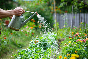 Как правильно поливать огород: сроки и правила полива